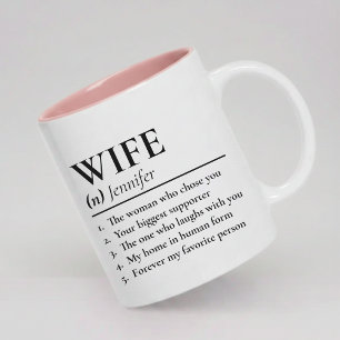 Mug Définition Femme Personnalisée Cadeau de Jeune