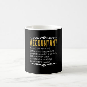 Mug Définition Funny du comptable Cadeau personnalis
