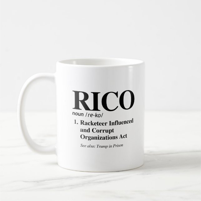 Mug Définition RICO (Gauche)