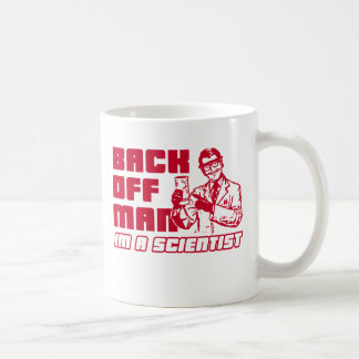 Mug Dégagez l'homme, je suis un scientifique