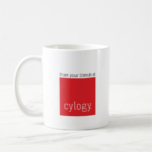 Mug Dégagez votre logo de compagnie de l'humour   de
