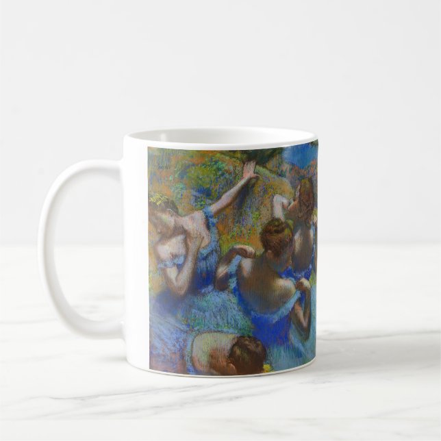 Mug Degas Blue Dancers Pastel Fine Art Masterpiece (Gauche)