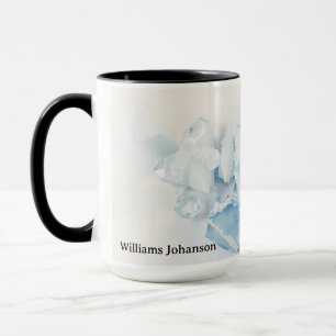 Mug Dégel hivernal moderne abstrait glace