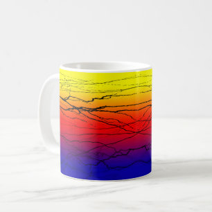 Mug Dégradé Abstrait