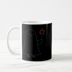 Mug Déguisement d'Halloween de fantôme effrayant tenan