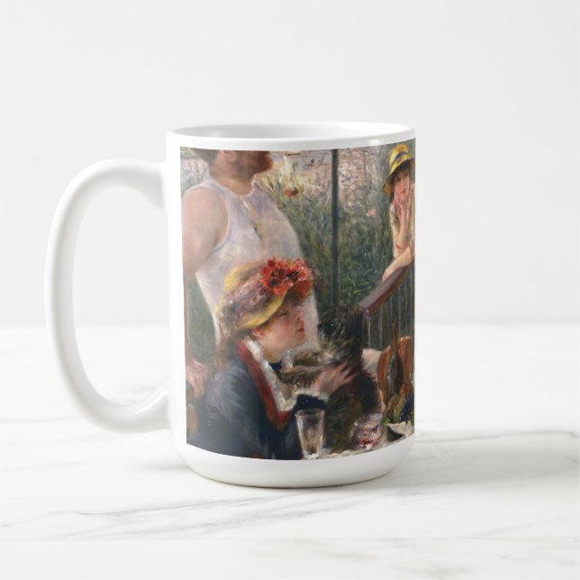 Mug Déjeuner De La Fête De Bateau Pierre Auguste Renoi (Gauche)
