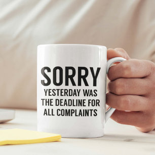 Mug Délai de dépôt des plaintes