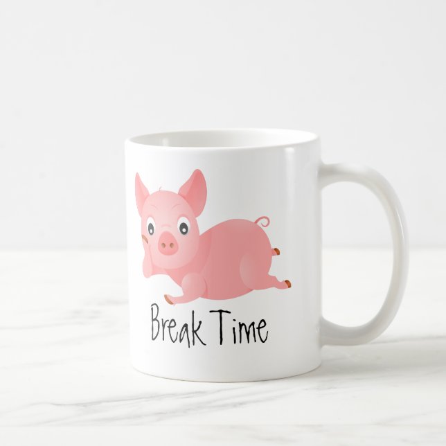 Mug Délai de rupture du porc (Droite)