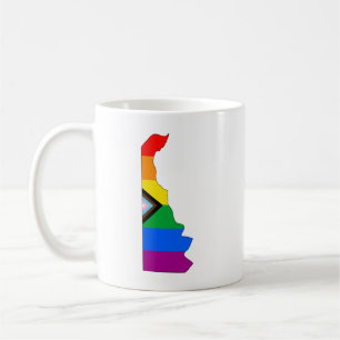 Mug Delaware State Pride Fierté LGBTQ Progress Pride