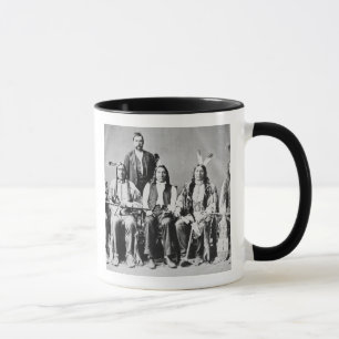 Mug Délégation des chefs de Sioux, menée par le nua