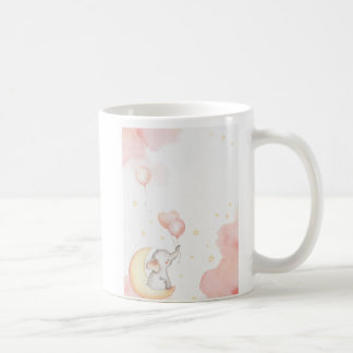 Mug d'éléphant rose