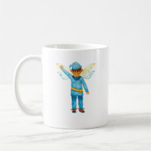 Mug d'Elf Bleu joyeux