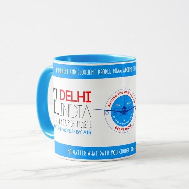 Mug Delhi, Inde (Devant gauche)