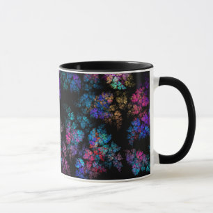 Mug Délicat ornement foliaire - fractal