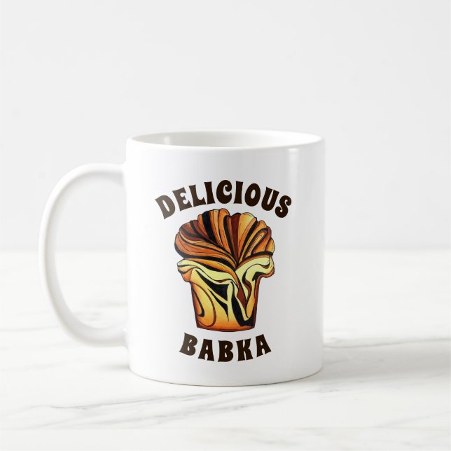 Mug Délicieux Babka Chocolat Pain Pain Pain Pain Pain  (Gauche)