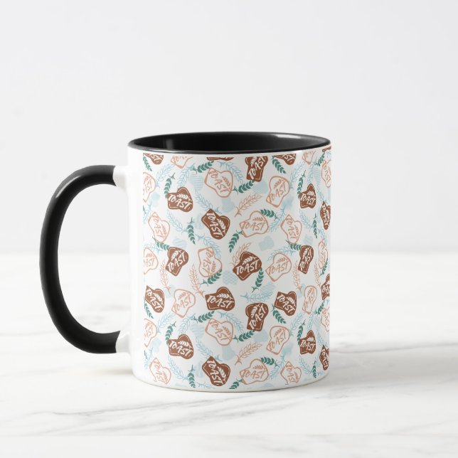 Mug Délicieux Motif de pain de blé (Gauche)