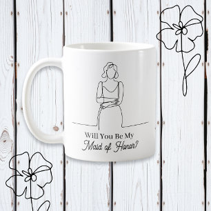 Mug Demande de témoin de mariage