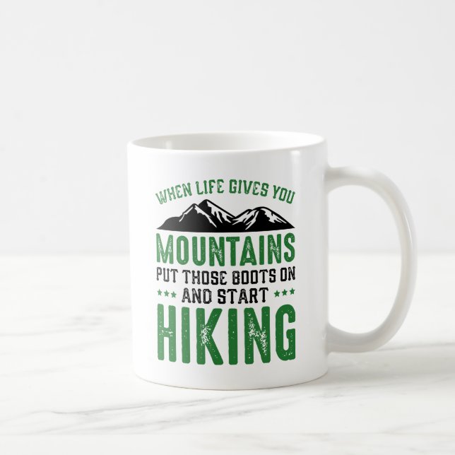 Mug Démarrer le Randonnée (Droite)