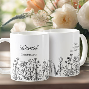 Mug Démarreur floral Fleur sauvage de n'importe quelle