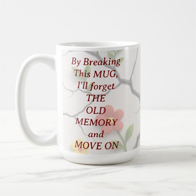 Mug Déménager sur l'action de la boue (Gauche)