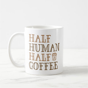 Mug Demi-café humain