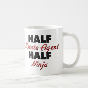 Mug Demi d'agent immobilier demi de Ninja
