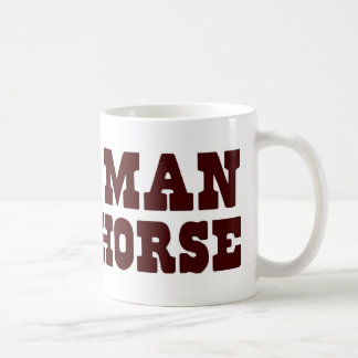 Mug Demi de cheval de demi d'homme