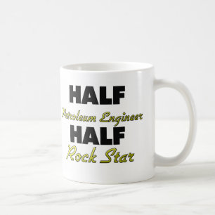 Mug Demi de vedette du rock de demi d'ingénieur de