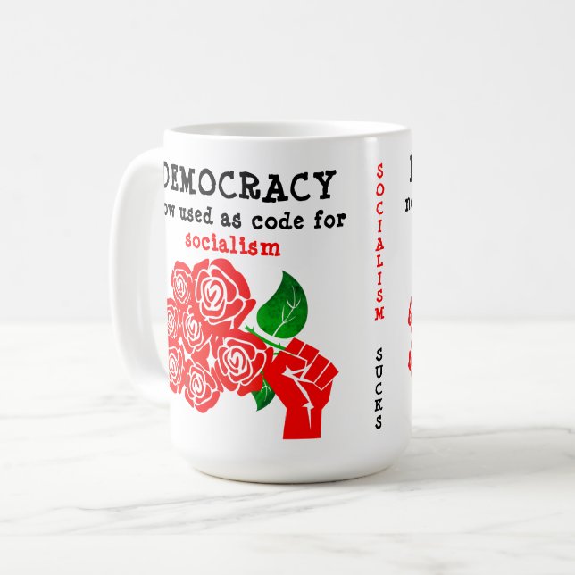 Mug Démocratie (Devant gauche)