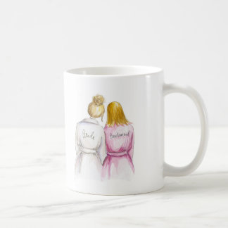 Mug Demoiselle d'honneur ? Domestique du DK Bl de