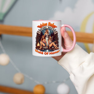 Mug Demoiselle d'honneur Fierté Une fête de mariage cé