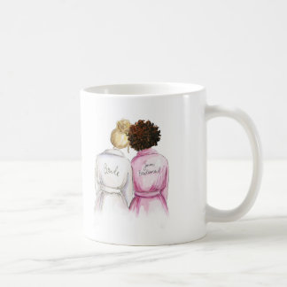 Mug Demoiselle d'honneur junior ? Domestique auburn de