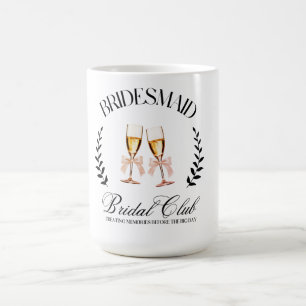 Mug Demoiselles d'honneur Coquette Pink Bow