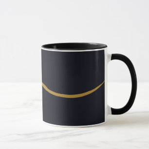 Mug Dénomination de la Musique Noire et Dorée