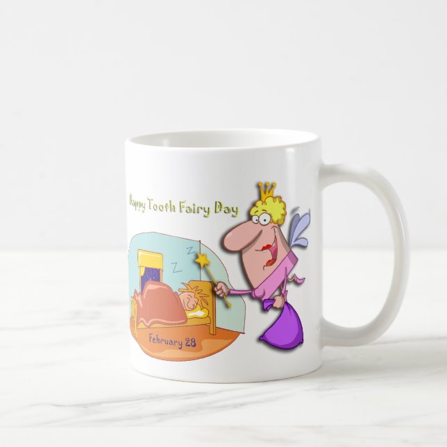 Mug Dent fée jour 28 février (Droite)