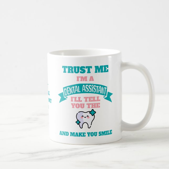 Mug DENTAIRE DENTAIRE Drôle Drôle Racontez-Vous La Den (Droite)