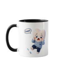 Mug Dentaire Drôle Personnage Dent Mignon