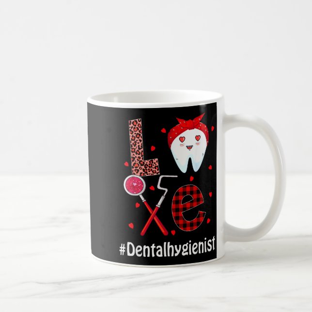 Mug Dental Squad Dentist Happy Valentines Day Dental I (Droite)
