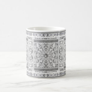 Mug Dentelle en céramique Gris