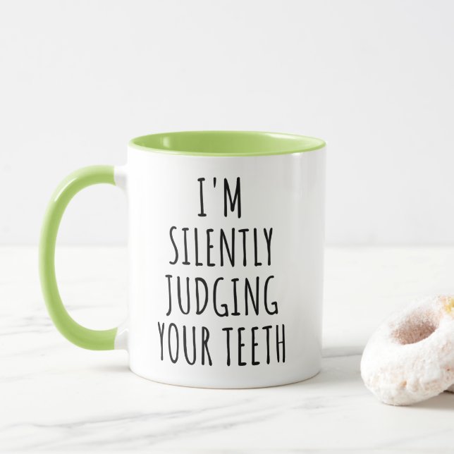 Mug Dentiste drôle (Avec donut)