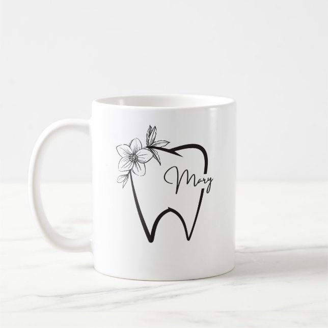 Mug Dentiste personnalisé (Gauche)