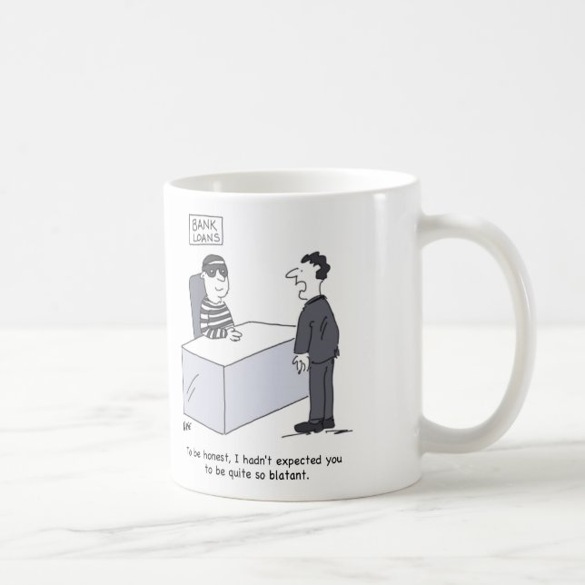 Mug Département des prêts bancaires Banquier habillé c (Droite)