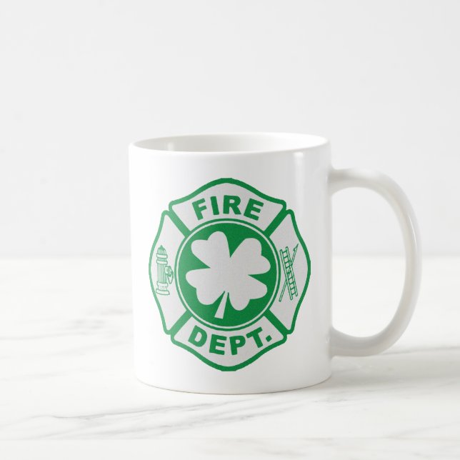 Mug Département irlandais du feu (Droite)
