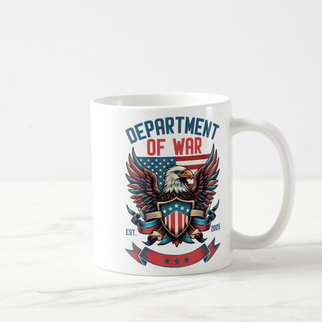 Mug Department Of War Established 2025 Dow  (Droite)