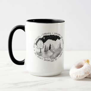 Mug Dépaysement pour les amoureux de la nature et les 
