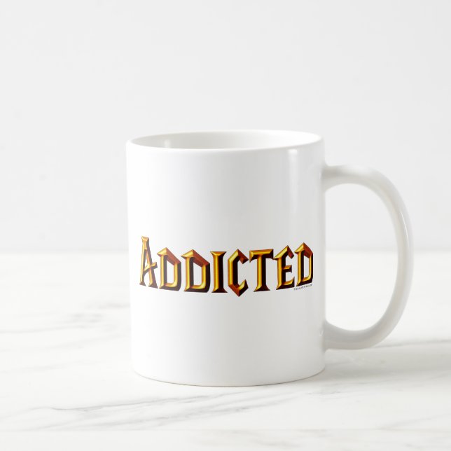 Mug Dépendant (police de wow) (Droite)