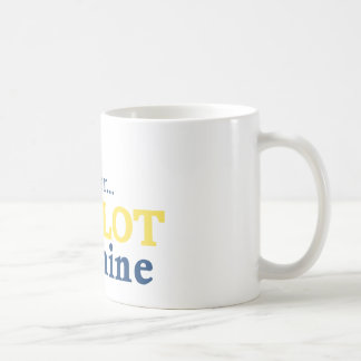 Mug Déplacez-vous au-dessus de la fente est le mien