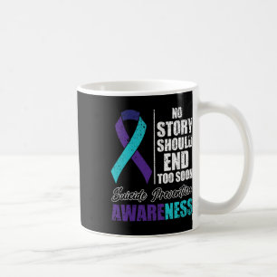Mug Dépression suicidaire Aucune histoire ne devrait m