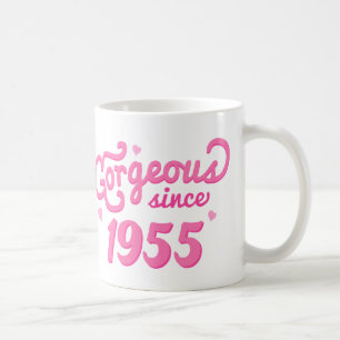 Mug Depuis 1955 cadeau d'anniversaire magnifique pour