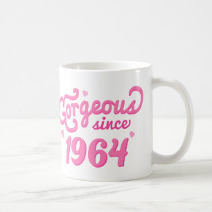 Mug Depuis 1964 cadeau d'anniversaire magnifique pour